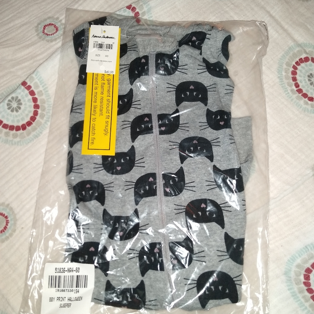 Hanna Andersson zip sleeper pajamas